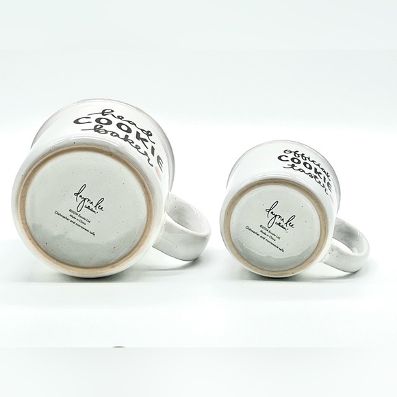 NWOT Adult & Child Dayna Lee Eccolo Head Cookie Baker, Official Taster Mug Set - Picture 12 of 12
